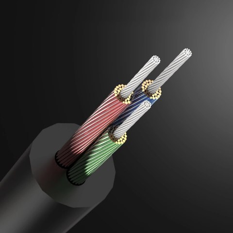 Kabel przewód audio AUX mini jack 3.5mm 3m - czarny UGREEN