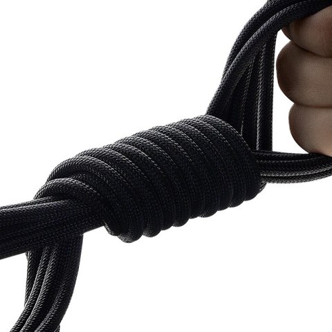 Kabel przewód wytrzymały Flash 2 USB-A - USB-C 100W 1m - czarny BASEUS