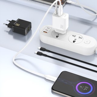 Ładowarka sieciowa 25W GaN USB-C - biała DUDAO