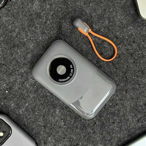 Powerbank K21 Mini 10000mAh 22.5W USB-A / USB-C - szary DUDAO