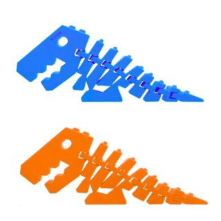 Dinozaur Puzzle Fidget 3D Układanka Elastyczny Do Wyginania Mix LEAN TOYS