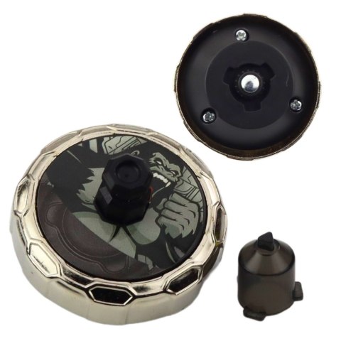 Zestaw Wyrzutnia Z Bączkiem Latający Dysk Goryl Czarny LEAN Toys