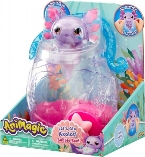 Figurka Animagic Lets Glo Axolotl Bubble Reef Goliath