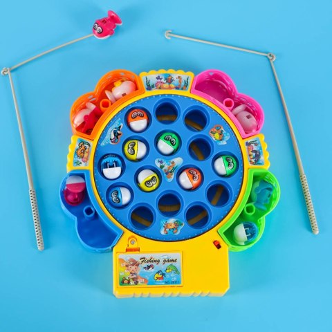 Gra zręcznościowa rodzinna rybki łowienie 15 rybek + 4 wędki Kik Sp. z o. o. Sp. k.