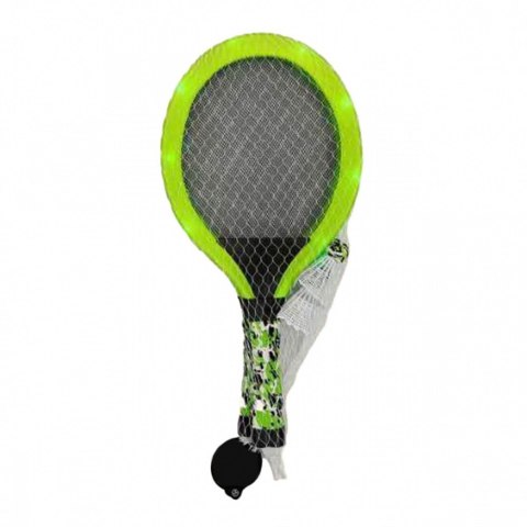 Tenis plażowy - rakietki świecące i lotka Madej