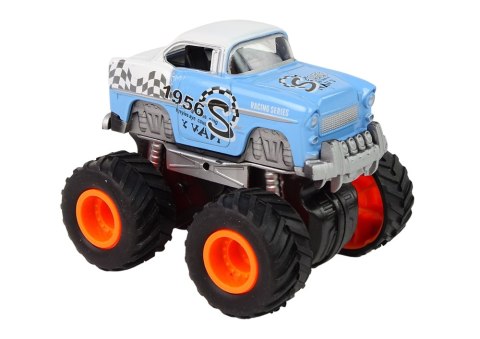 Auto 4x4 Klasyczny Model Na Dużych Kołach 4 Kolory LEAN Toys
