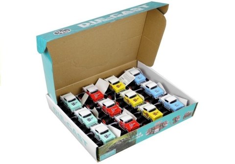 Auto 4x4 Klasyczny Model Na Dużych Kołach 4 Kolory LEAN Toys