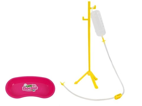 Zestaw Lekarski Mały Dentysta Akcesoria W Walizce Różowy LEAN Toys