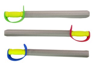 Miecz Rycerza z Pianki EVA Rekwizyt 3 Kolory LEAN TOYS