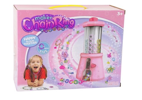 Zestaw Kreatywny DIY Maszyna Do Tworzenia Biżuterii Pierścionków LEAN Toys