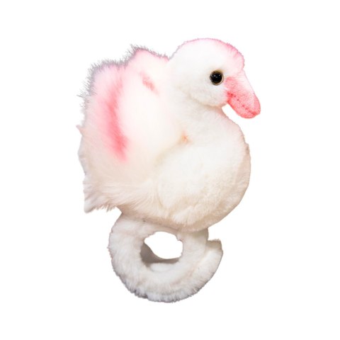 Pluszowa Maskotka Łabędź Opaska Bransoletka Na Rękę Biały LEAN Toys