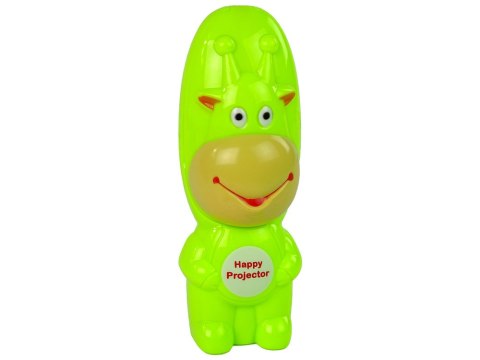 Projektor Do Rysowania Rzutnik Krówka Pisaki Zielony LEAN Toys