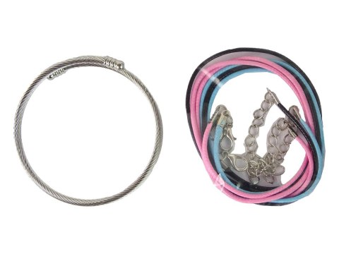 Zestaw Do Robienia Bransoletek DIY 90 Koralików LEAN Toys