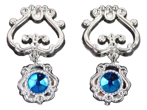 Zestaw dla Małej Księżniczki Korona Bal Karnawałowy Niebieski Akcesoria LEAN Toys