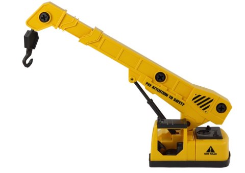 Pojazdy Budowlane Dźwięk Światła 1:12 DIY Betoniarka Dźwig Koparka LEAN Toys