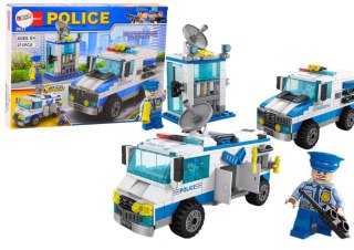 Zestaw Klocków Policja Wóz Policyjny Budynek 271 El LEAN Toys