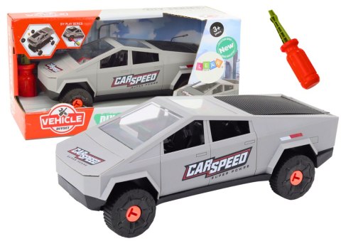 Nowoczesne Auto Do Rozkręcania DIY Śrubokręt Szare LEAN Toys