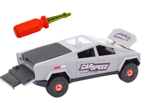 Nowoczesne Auto Do Rozkręcania DIY Śrubokręt Szare LEAN Toys