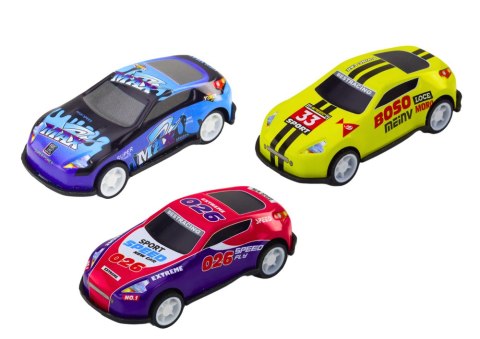 Zestaw Resoraków w Walizce Samochody Autka 50 szt LEAN Toys