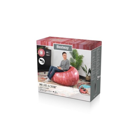 Dmuchany Fotel Czerwony Bestway 75052 Bestway