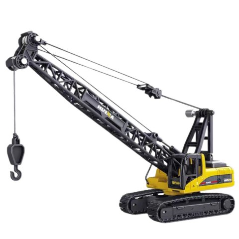 Dźwig Gąsienicowy Ruchomy Metalowy Huina 1:50 HUINA