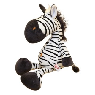 Pluszowa Maskotka Przytulanka Zebra Biało Czarna 25cm LEAN Toys