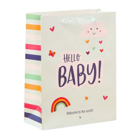 Torba Prezentowa Dla Dziecka Hello Baby Little One 36 x 12 x 10cm LEAN