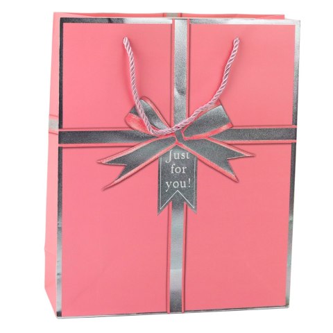 Torba Prezentowa Kokarda Just For You 32 x 26 x 12 cm LEAN