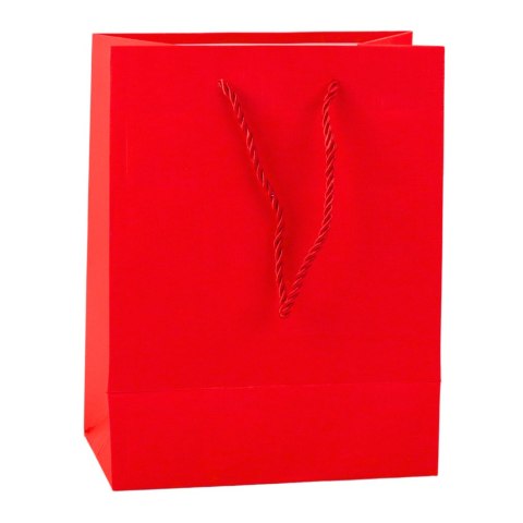 Torba Prezentowa Kwadraty Strukturalne Elegancka 23 x 18 x 10 cm LEAN