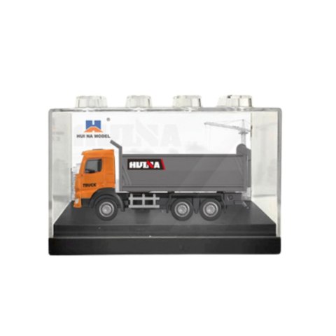 Wywrotka Metalowa Model Kolekcjonerski Huina Pomarańczowa 1:80 HUINA