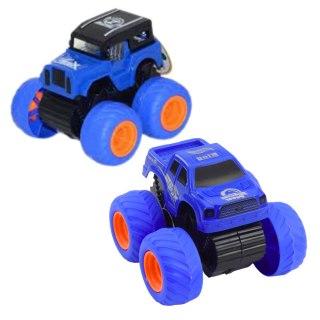 Autko Terenowe Wspinaczkowe Z Napędem Żółty Niebieski LEAN TOYS