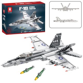Klocki Konstrukcyjne Myśliwiec F-16 Fighting Falcon 1427el LEAN Toys