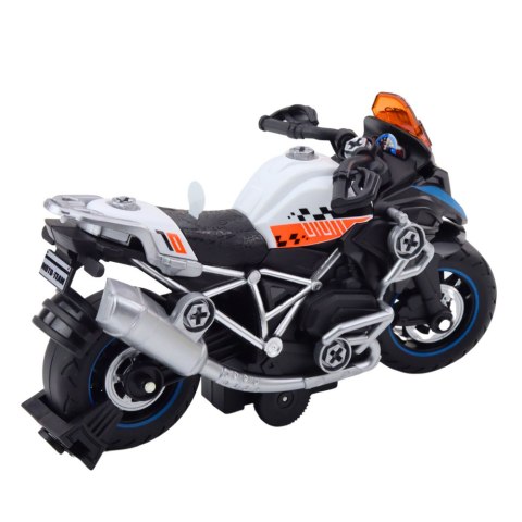 Motor Wyścigowy Do Skręcania Rozkręcania DIY Światła Dźwięki Czarny LEAN Toys