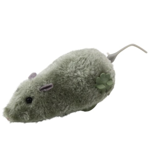 Nakręcana Mysz Futrzana Jeżdżąca Interaktywna Mix LEAN TOYS