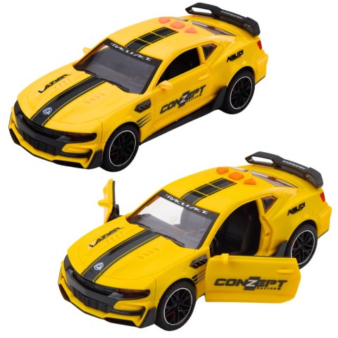 Samochód Sportowy Lazer Otwierane Drzwi Napęd Światła Dźwięki Mix LEAN Toys