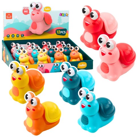 Ślimak Jeżdżący Z Napędem Aktywacja Ruchem Dla Malucha LEAN TOYS