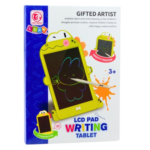 Tablica Do Rysowania Pisania LCD Rysik Dinozaur Zielona LEAN Toys