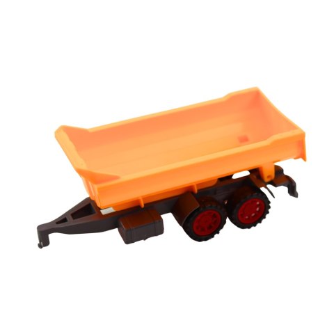 Zestaw Traktor Rolniczy Przyczepa Wywrotka Wóz Paszowy LEAN Toys