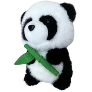 Pluszowa Maskotka Przytulanka Panda Z Bambusem 18cm LEAN Toys
