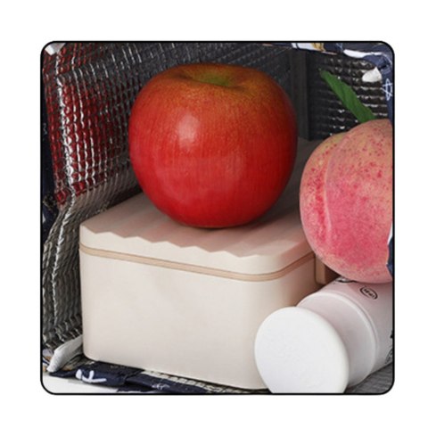 Torba Termiczna Izolacyjna Śniadaniowa Lunch Bag Różowa Jednorożec 23cm LEAN