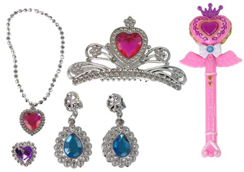 Interaktywna Magiczna Różdżka Projektor Różowa Akcesoria Wróżka LEAN Toys