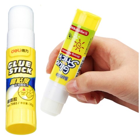 Klej W Sztyfcie Szkolny Biurowy Mocny 36g LEAN