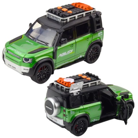 Samochód Terenowy Rapid Napęd Otwierane Drzwi Światła Dźwięki Mix LEAN Toys