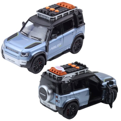 Samochód Terenowy Rapid Napęd Otwierane Drzwi Światła Dźwięki Mix LEAN Toys