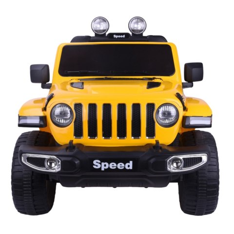 Pojazd Na Akumulator FT-938 Żółty Lakierowany 4x4 LEAN CARS