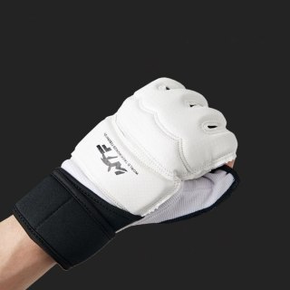 Rękawiczki Sportowe Do Taekwondo Etui Białe Rozmiar XS LEAN