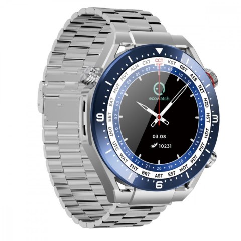 Smartwatch EW01 srebrny EcoWatch