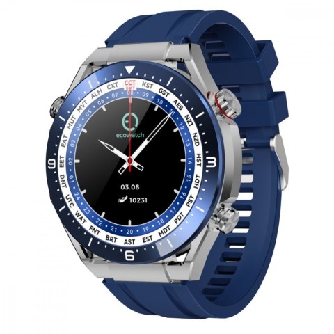 Smartwatch EW01 srebrny EcoWatch