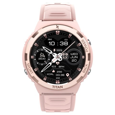 Smartwatch FW100 Titan Valkiria Różowy Maxcom