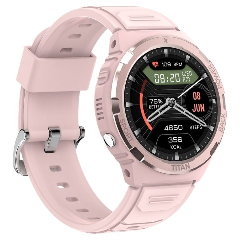 Smartwatch FW100 Titan Valkiria Różowy Maxcom